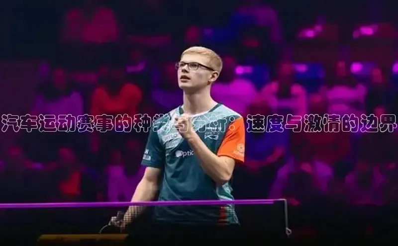 汽车运动赛事的种类与分析：速度与激情的边界